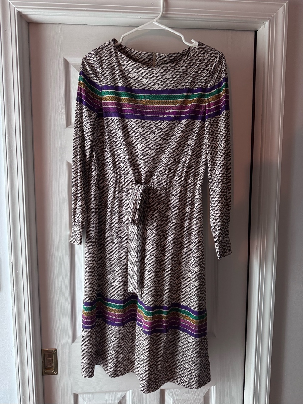 VINTAGE STRIPED DRESS SIZE 10